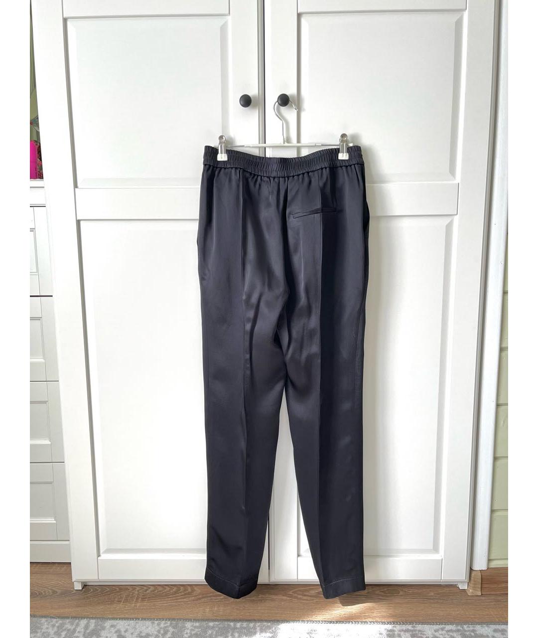 HUGO Черные вискозные брюки узкие, фото 2