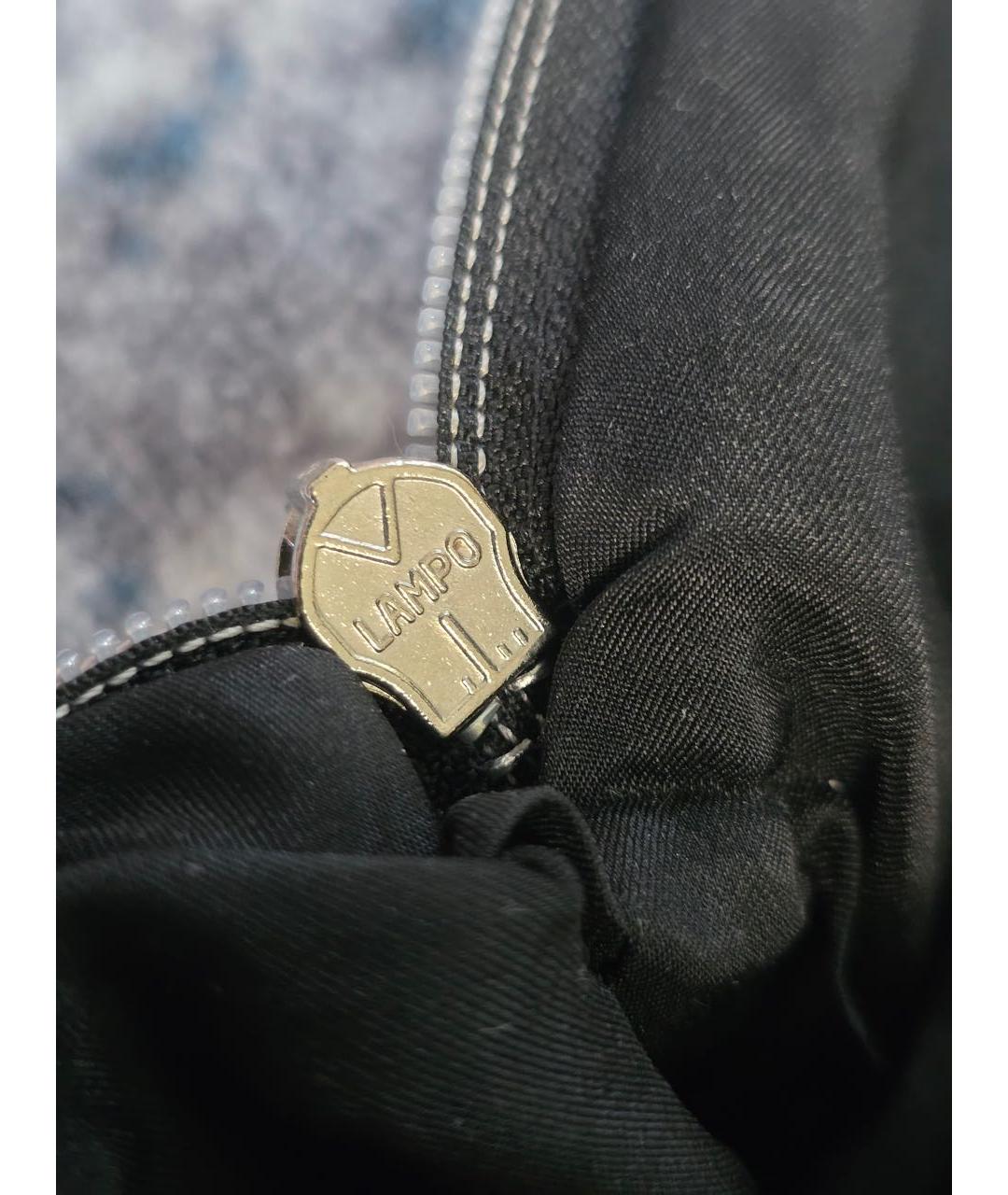 VERSACE JEANS COUTURE Черная вискозная юбка мини, фото 5