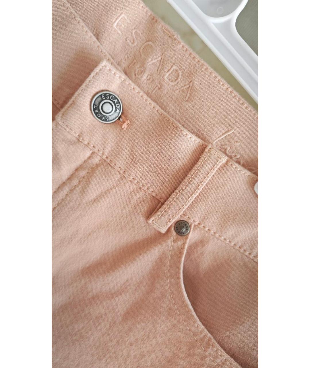 ESCADA Хлопко-эластановые прямые джинсы, фото 3