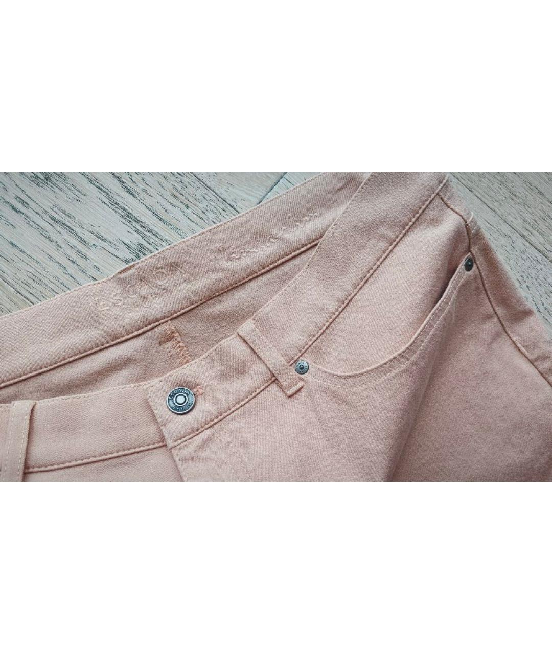 ESCADA Хлопко-эластановые прямые джинсы, фото 5