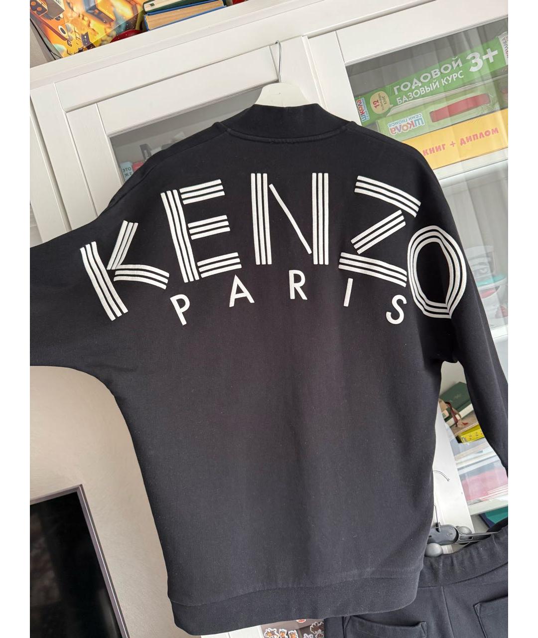 KENZO Черный хлопковый спортивные костюмы, фото 7