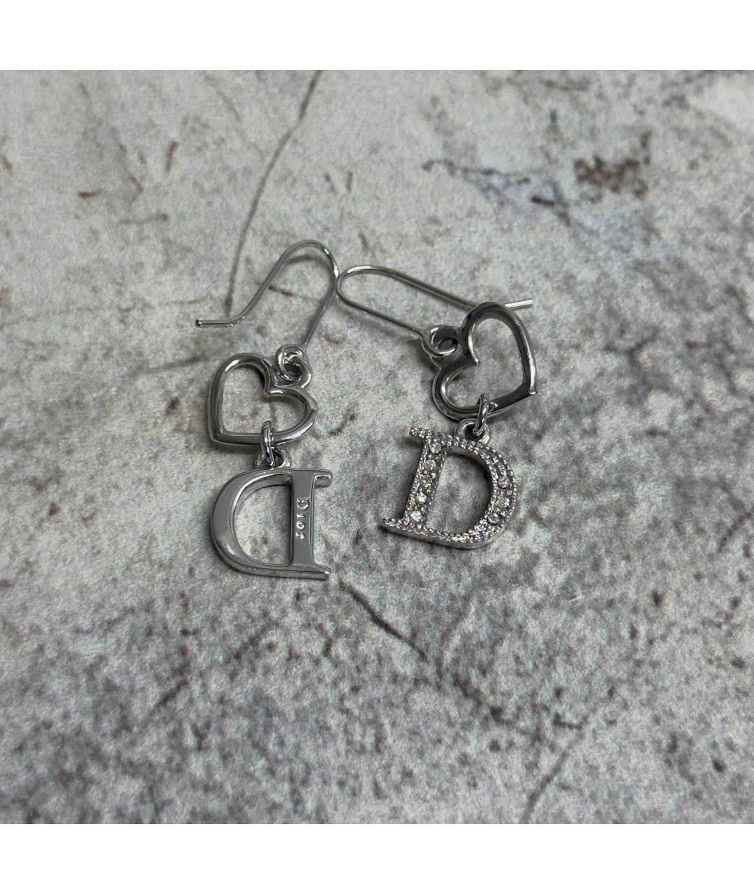 CHRISTIAN DIOR Серебряные серебряные серьги, фото 1