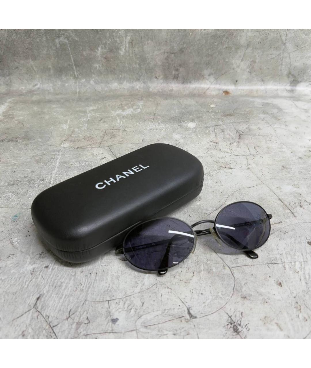CHANEL Черные солнцезащитные очки, фото 5