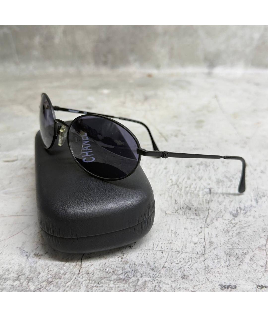 CHANEL Черные солнцезащитные очки, фото 2