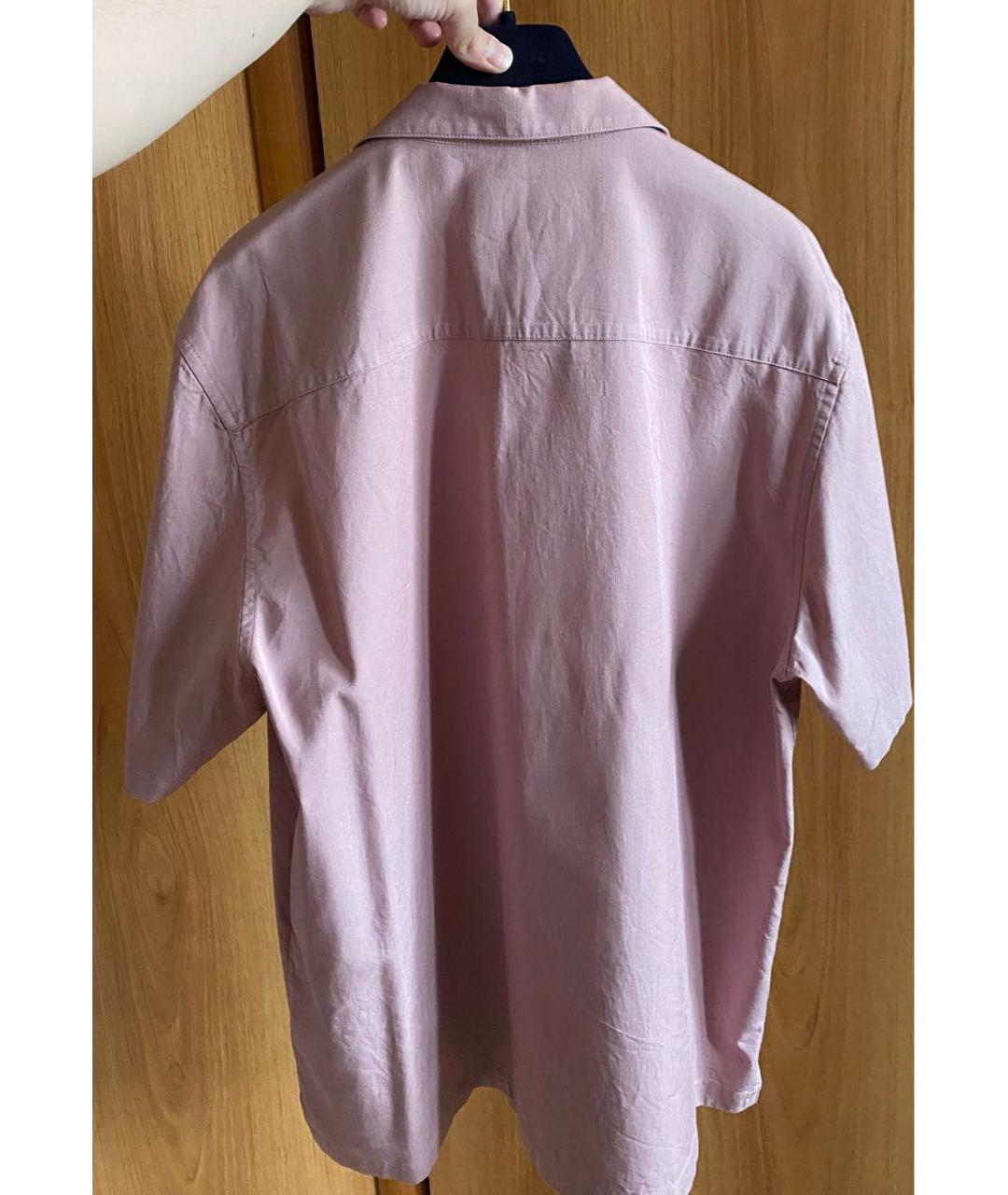 CARHARTT Розовая хлопковая кэжуал рубашка, фото 2