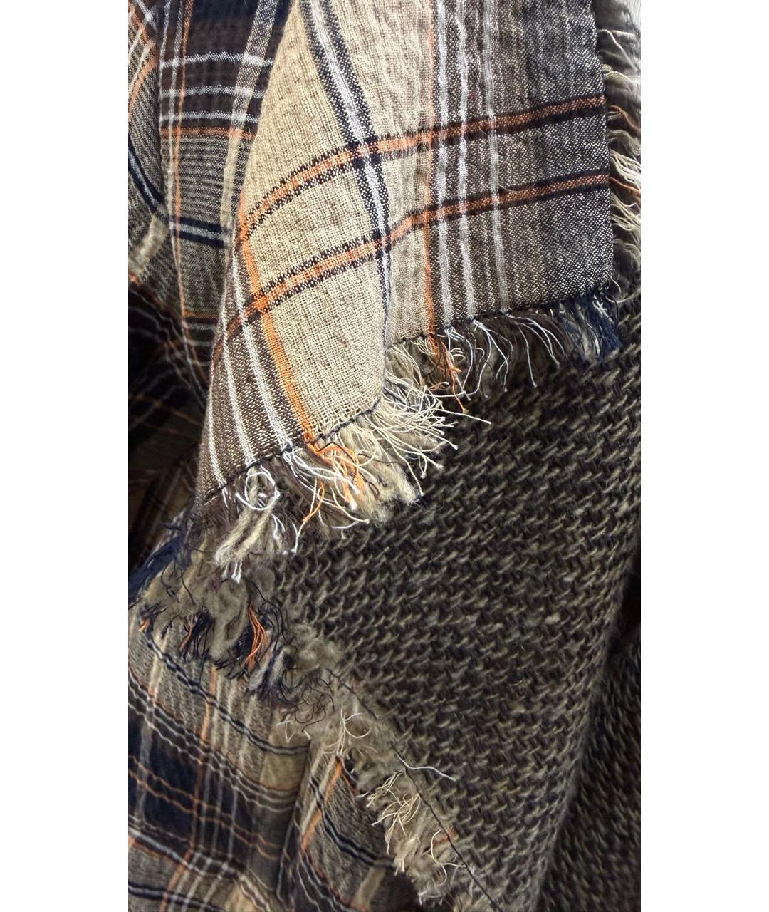 CHLOE Синее шерстяное пальто, фото 3