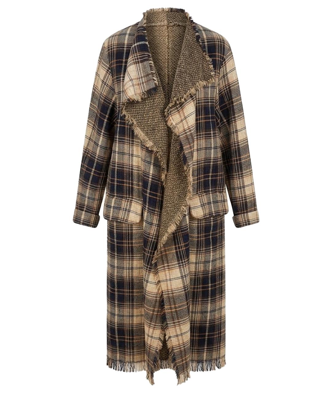 CHLOE Синее шерстяное пальто, фото 1