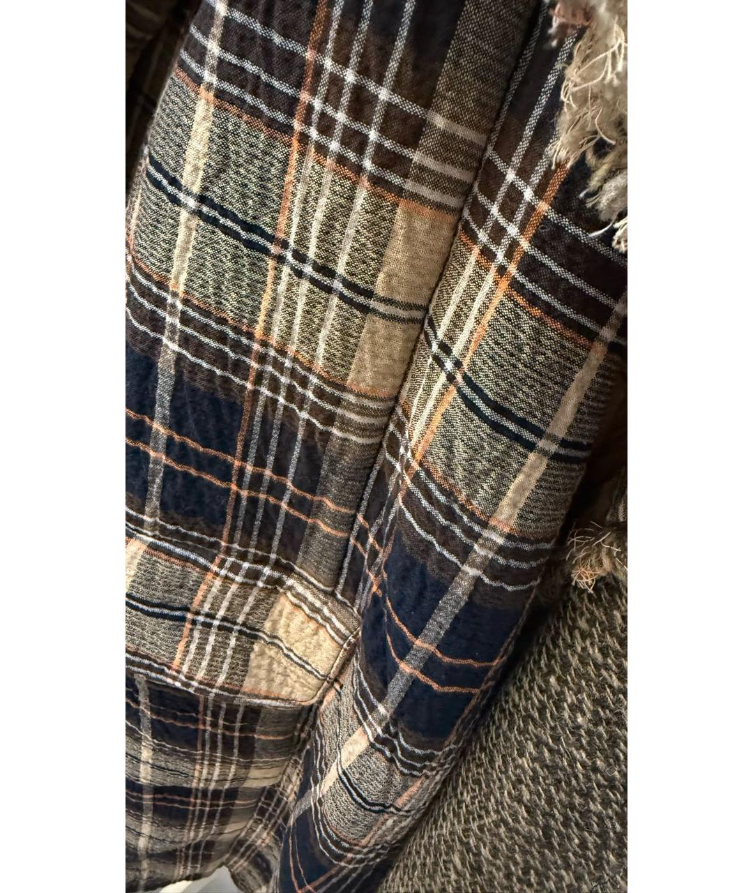 CHLOE Синее шерстяное пальто, фото 2