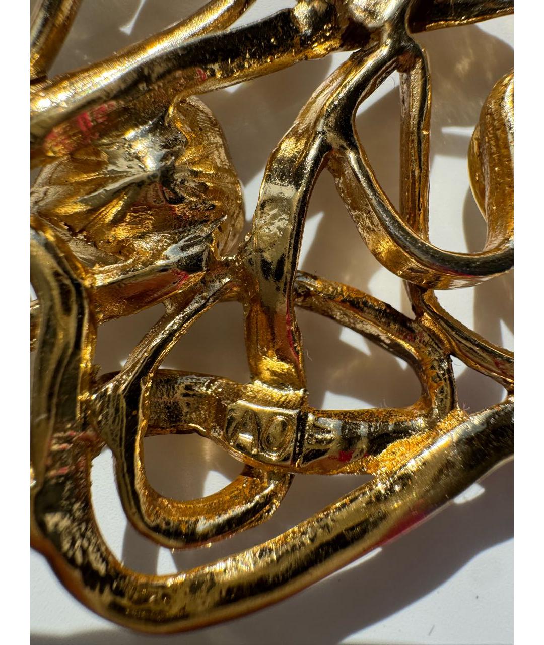 SAINT LAURENT Золотая булавка / брошь, фото 4