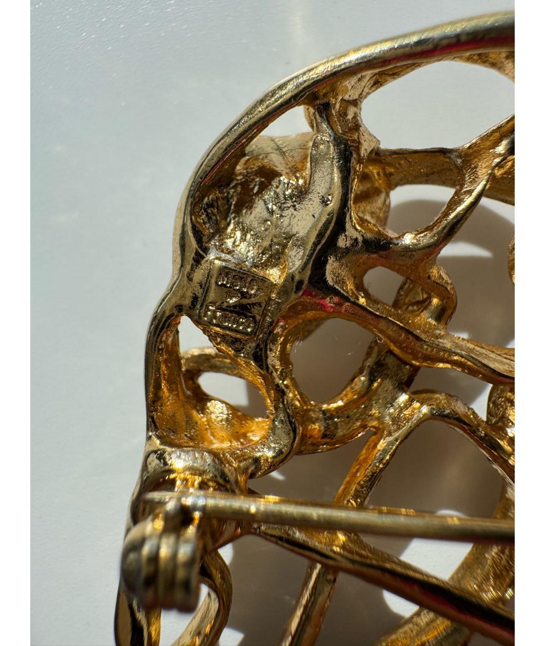 SAINT LAURENT Золотая булавка / брошь, фото 5