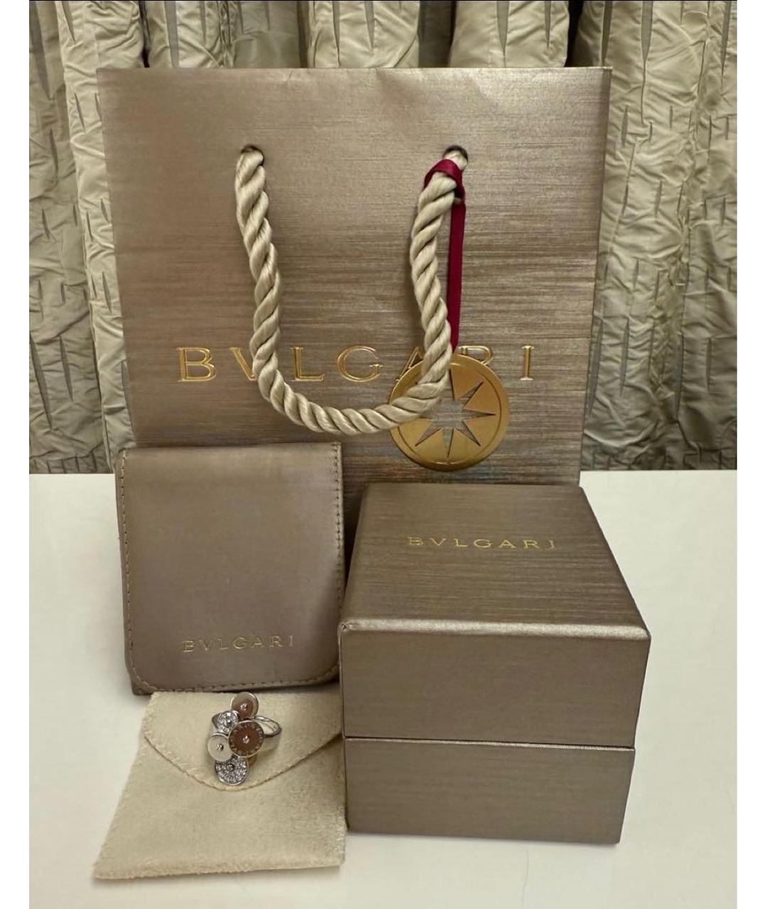 BVLGARI Серебряное колье из белого золота, фото 4