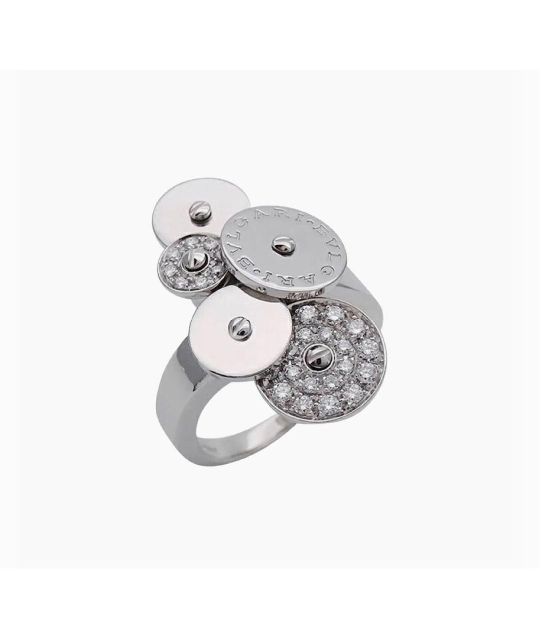 BVLGARI Серебряное колье из белого золота, фото 7