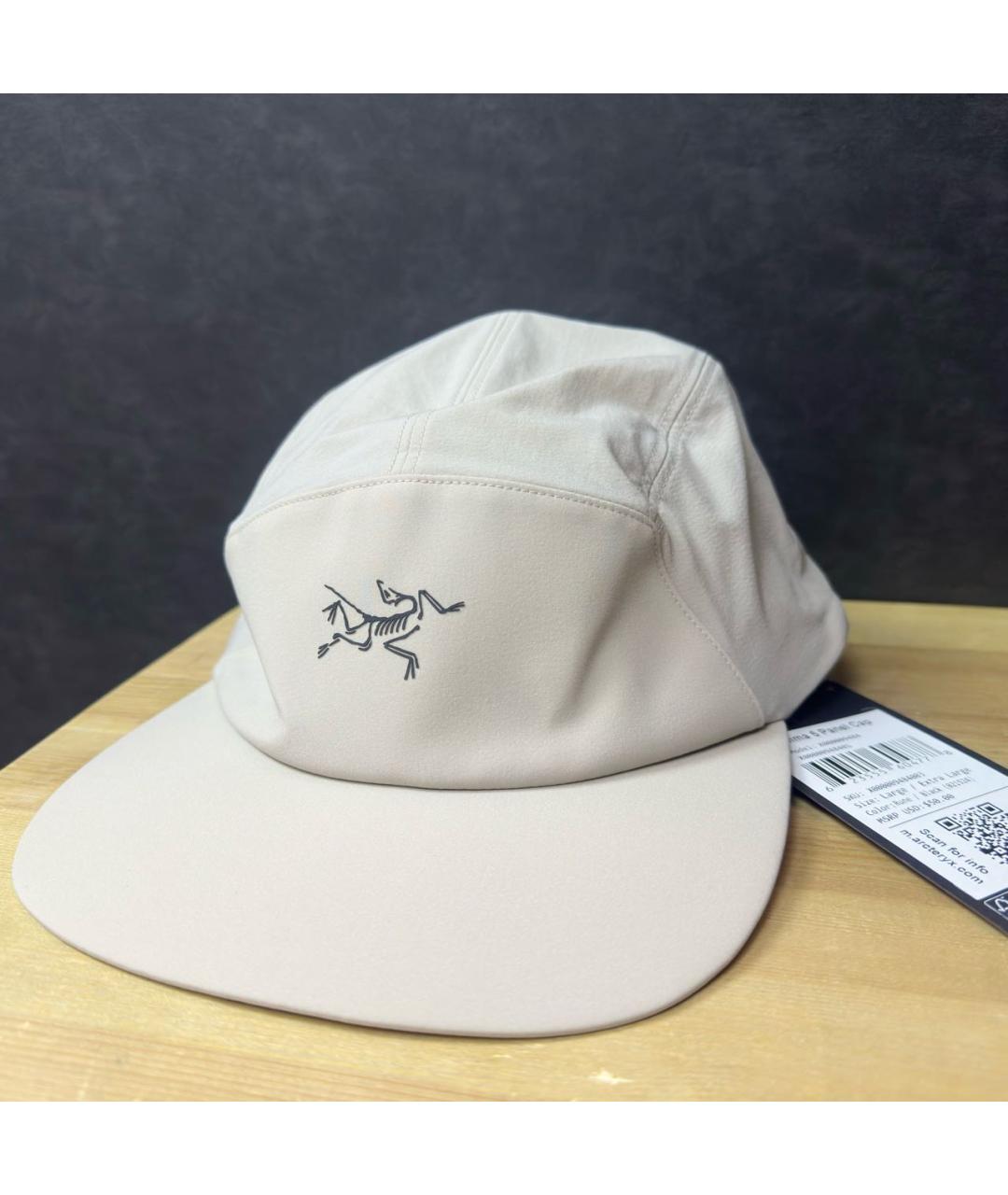 ARCTERYX Бежевая синтетическая кепка/бейсболка, фото 9