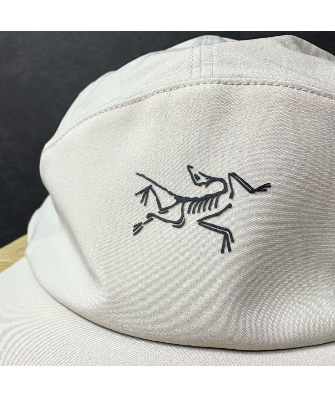 ARCTERYX Бежевая синтетическая кепка/бейсболка, фото 2