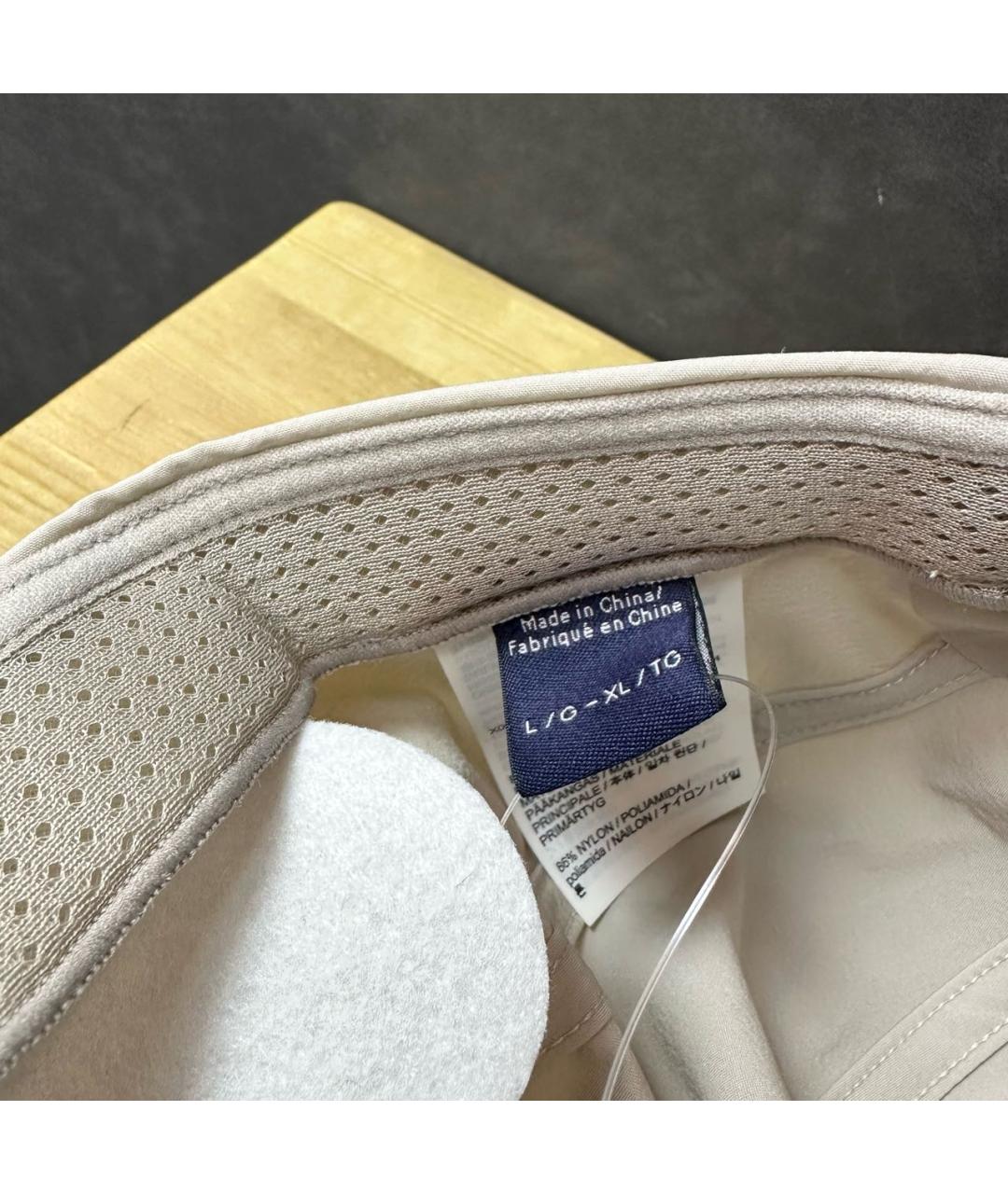 ARCTERYX Бежевая синтетическая кепка/бейсболка, фото 4