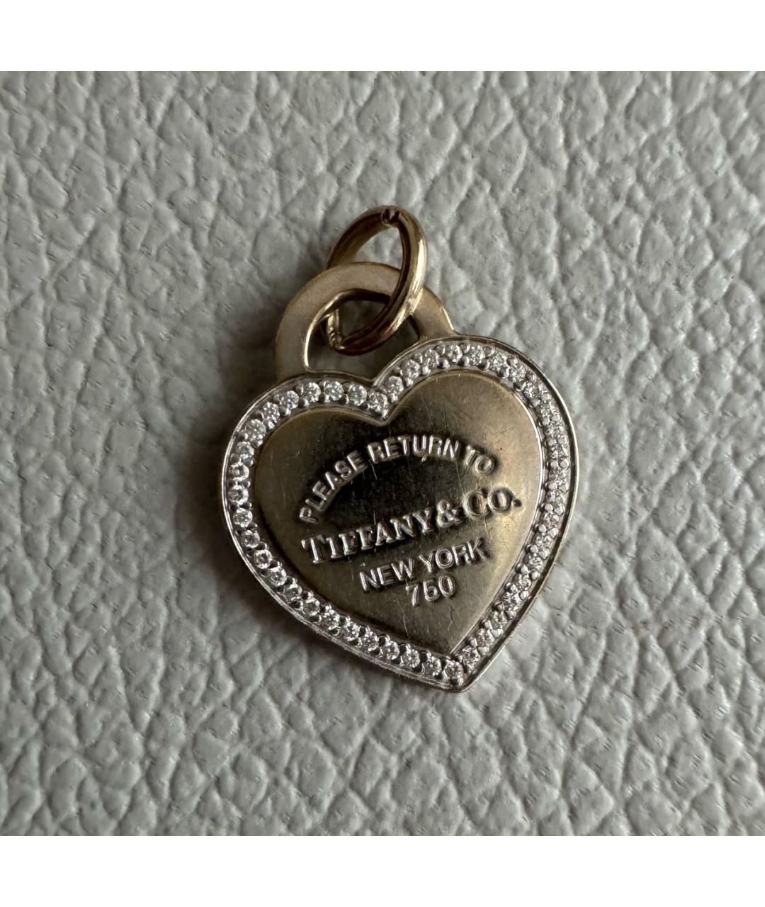 TIFFANY&CO Серебряная подвеска из белого золота, фото 4