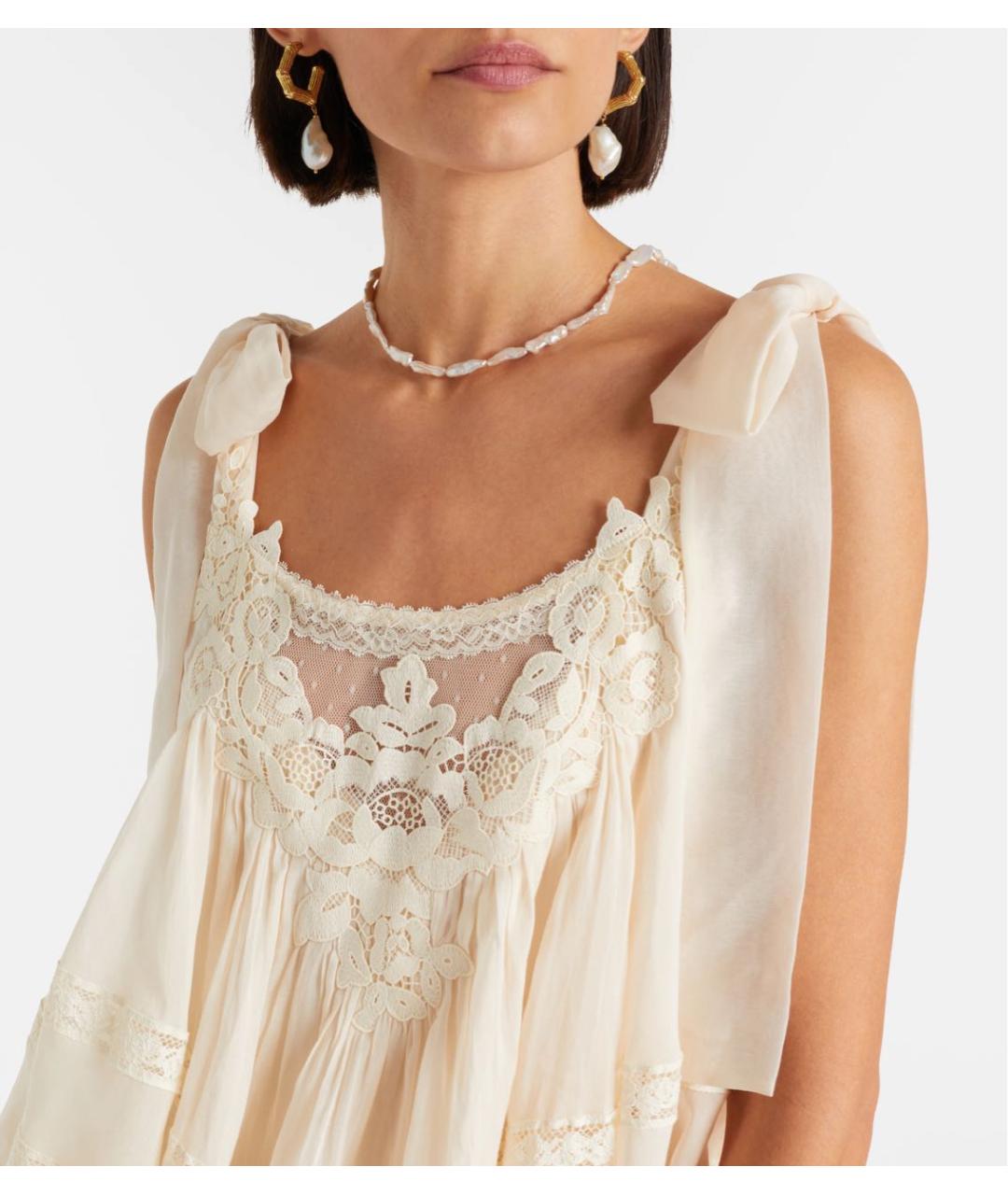 ZIMMERMANN Бежевый костюм с брюками, фото 4