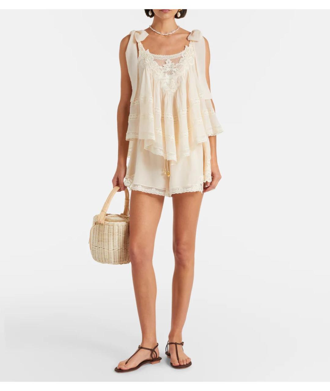 ZIMMERMANN Бежевый костюм с брюками, фото 2