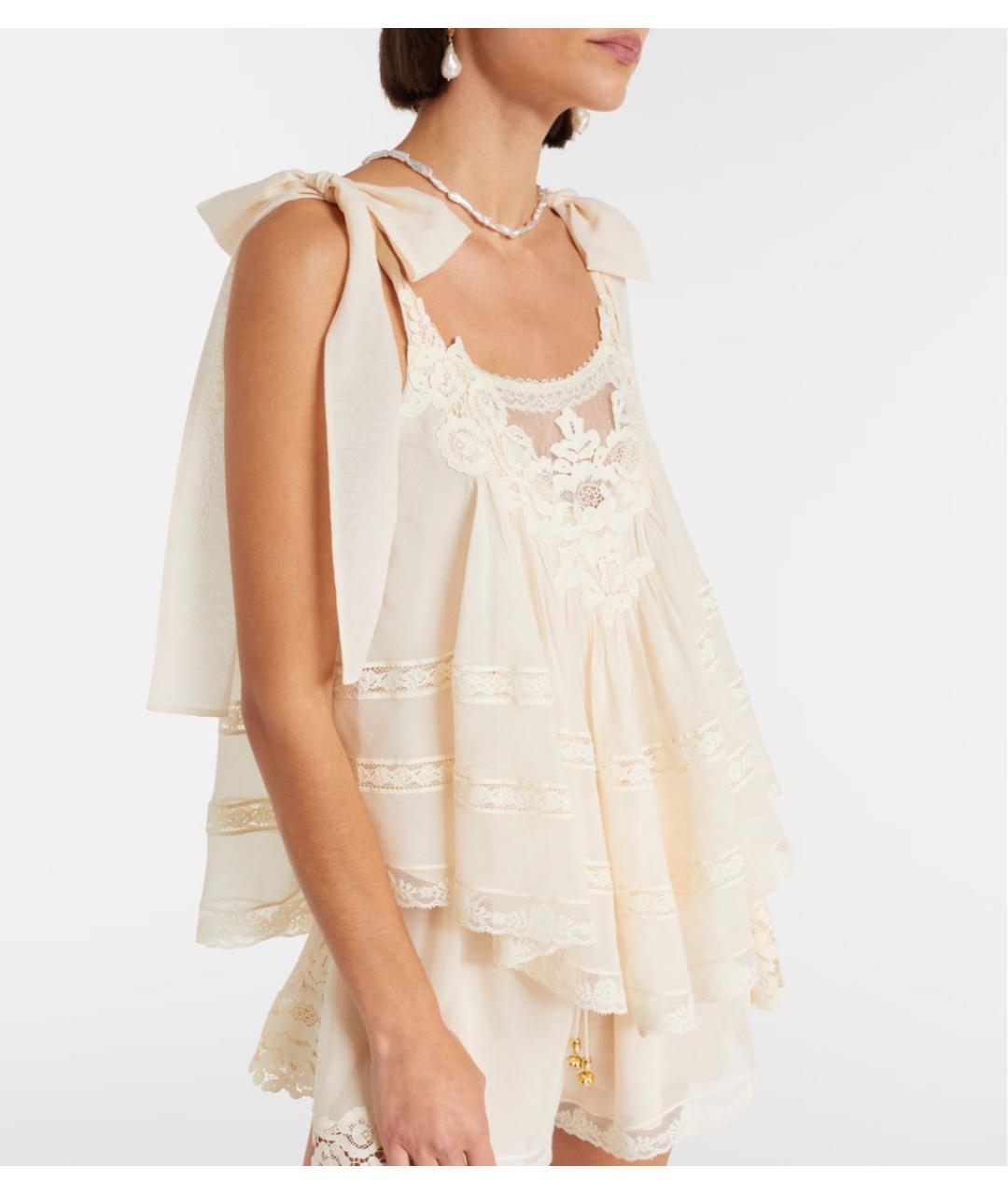 ZIMMERMANN Бежевый костюм с брюками, фото 3