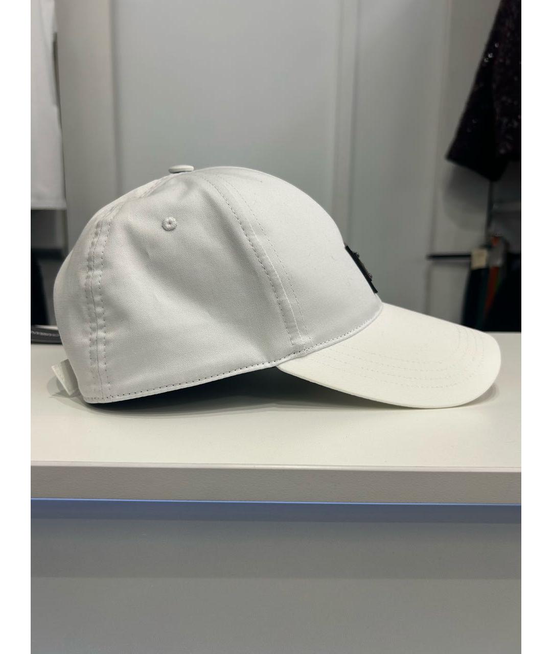 DOLCE&GABBANA Белая хлопковая кепка/бейсболка, фото 2