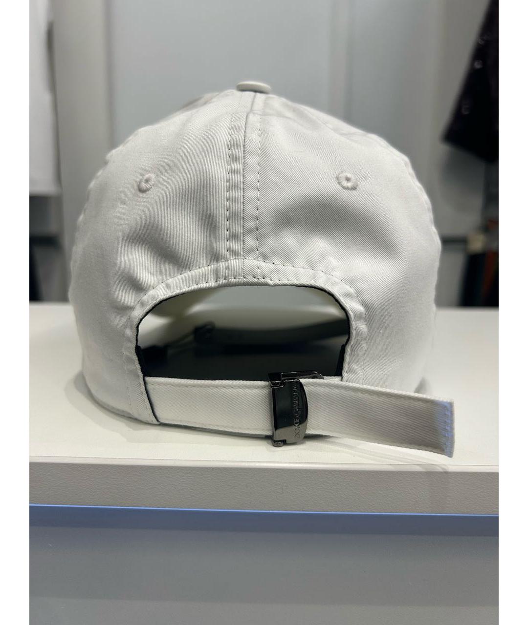 DOLCE&GABBANA Белая хлопковая кепка/бейсболка, фото 6