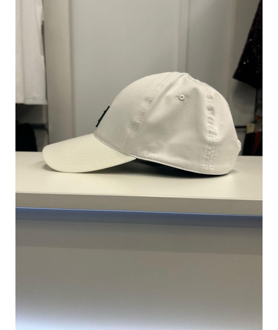 DOLCE&GABBANA Белая хлопковая кепка/бейсболка, фото 3