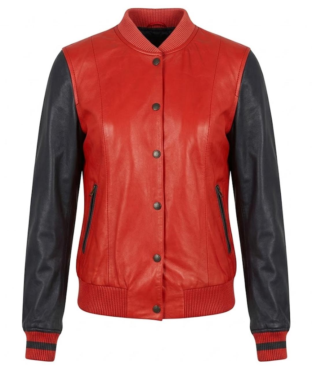 PAUL SMITH Оранжевая кожаная куртка, фото 1