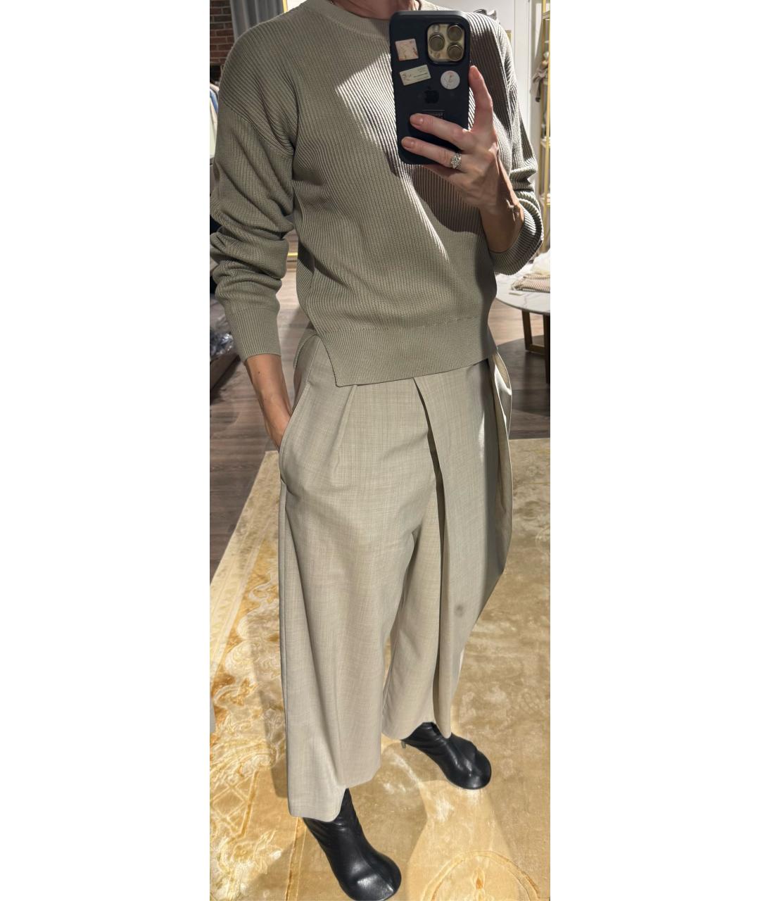 BRUNELLO CUCINELLI Хлопковый джемпер / свитер, фото 4