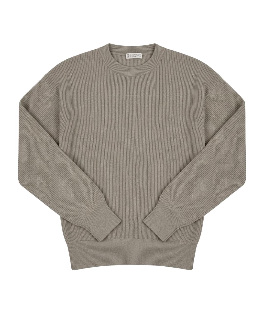 BRUNELLO CUCINELLI Хлопковый джемпер / свитер, фото 1