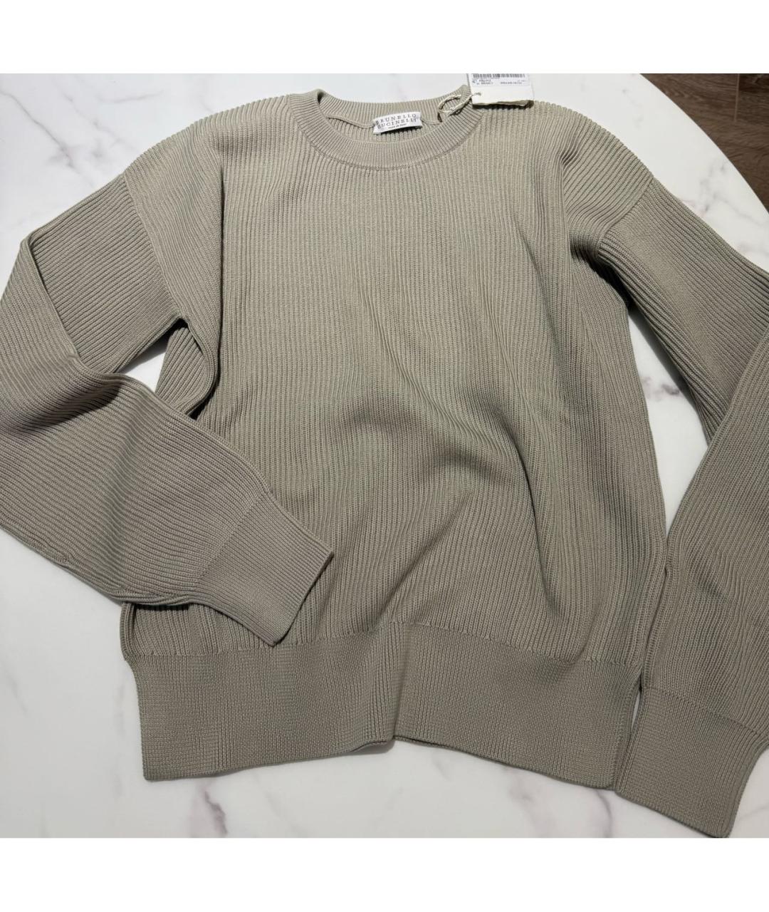 BRUNELLO CUCINELLI Хлопковый джемпер / свитер, фото 5