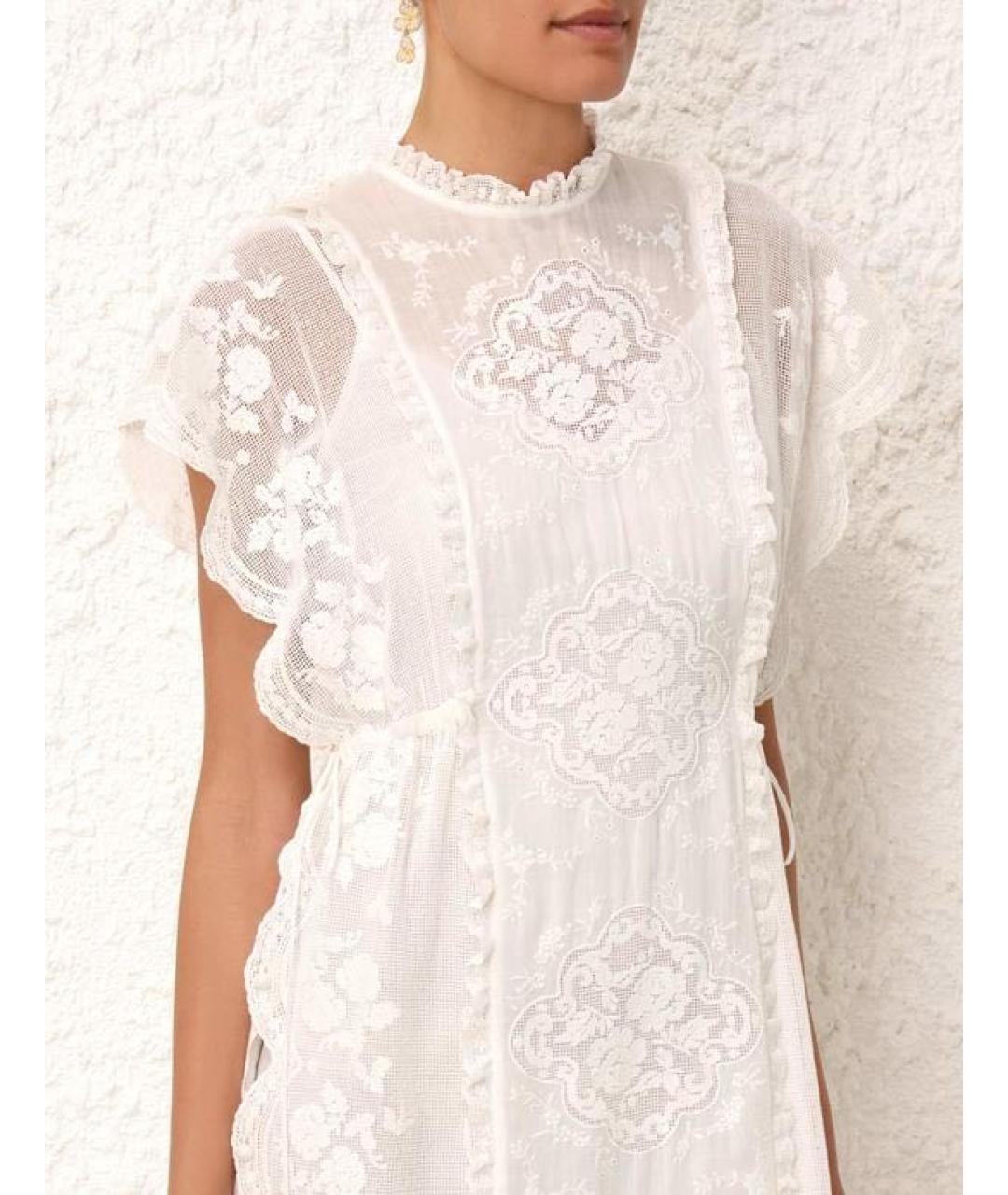 ZIMMERMANN Белое платье, фото 2