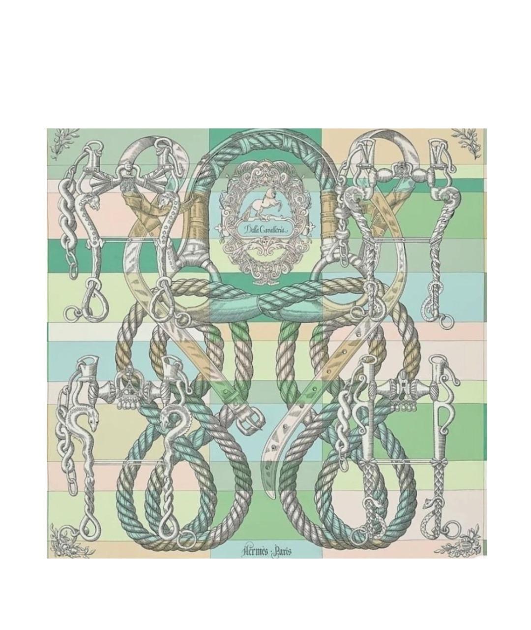 HERMES Шелковый шарф, фото 1