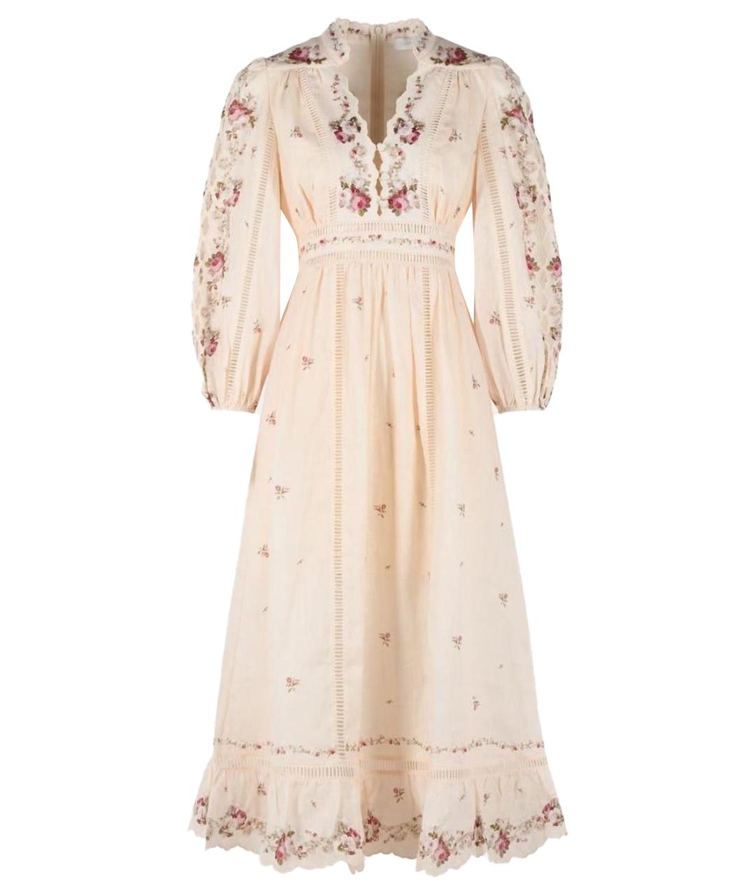 ZIMMERMANN Белое вечернее платье, фото 1