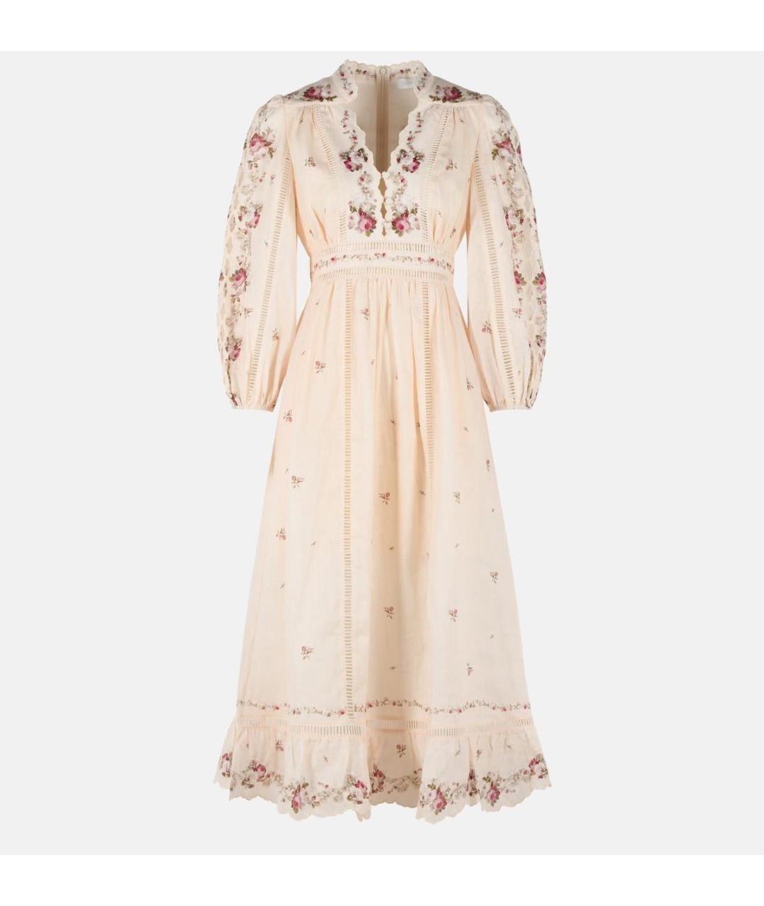 ZIMMERMANN Белое вечернее платье, фото 4