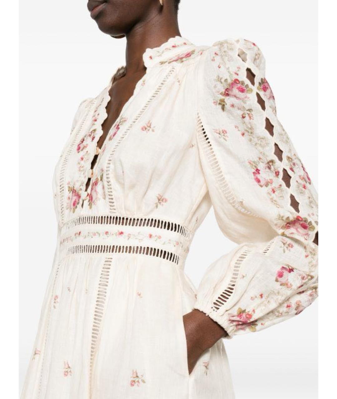 ZIMMERMANN Белое вечернее платье, фото 2