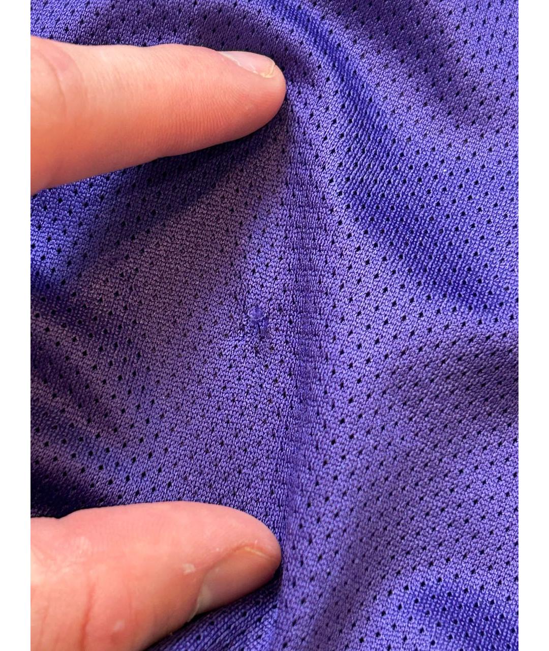 NIKE Фиолетовая синтетическая футболка, фото 5