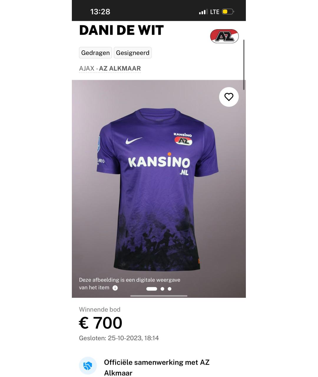 NIKE Фиолетовая синтетическая футболка, фото 2