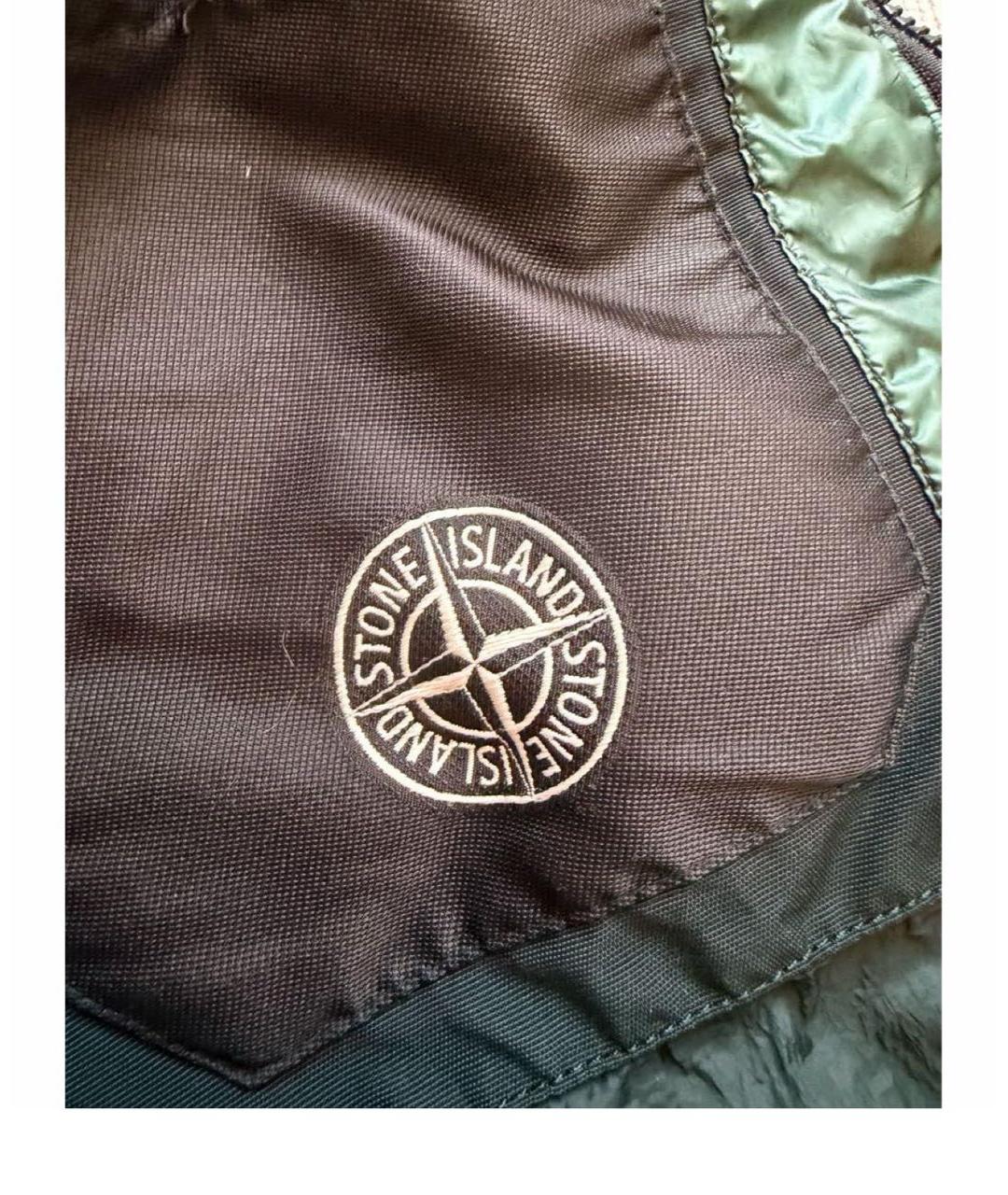 STONE ISLAND Зеленый жилет, фото 3