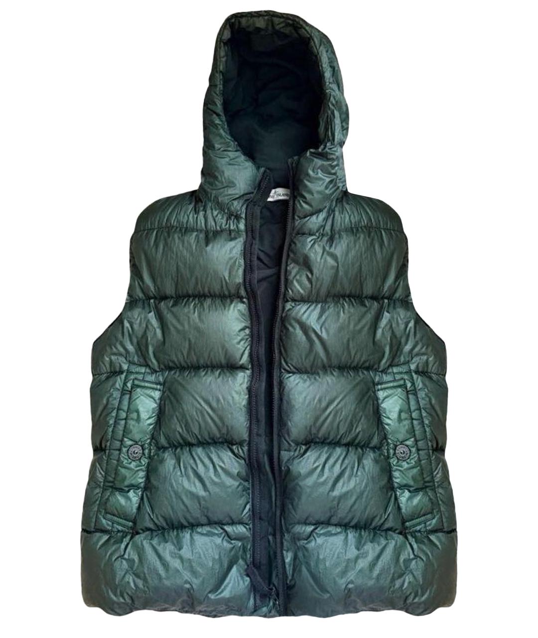 STONE ISLAND Зеленый жилет, фото 1