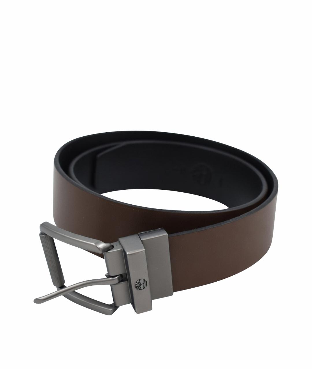 TIMBERLAND Черный кожаный ремень, фото 1