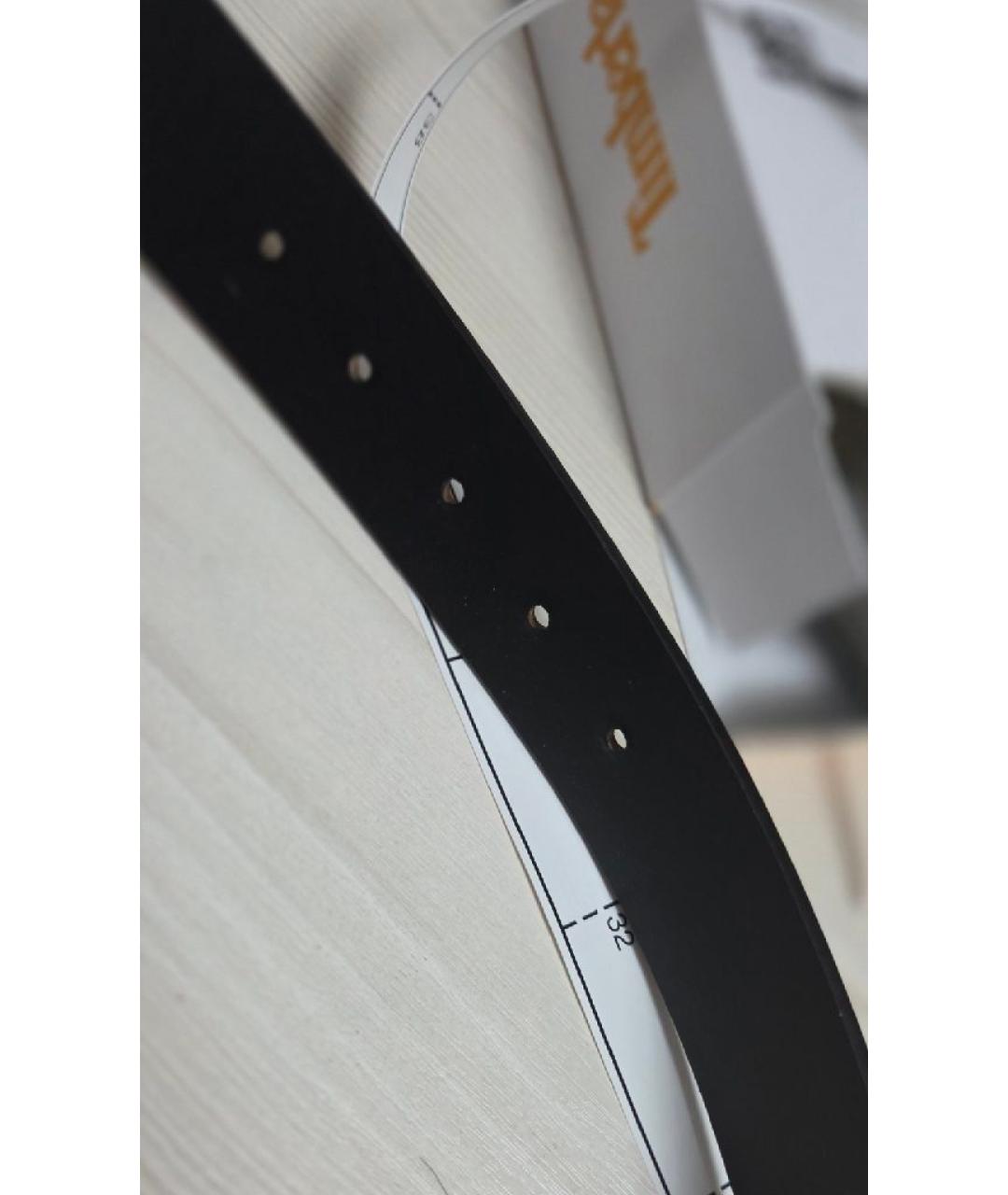 TIMBERLAND Черный кожаный ремень, фото 3