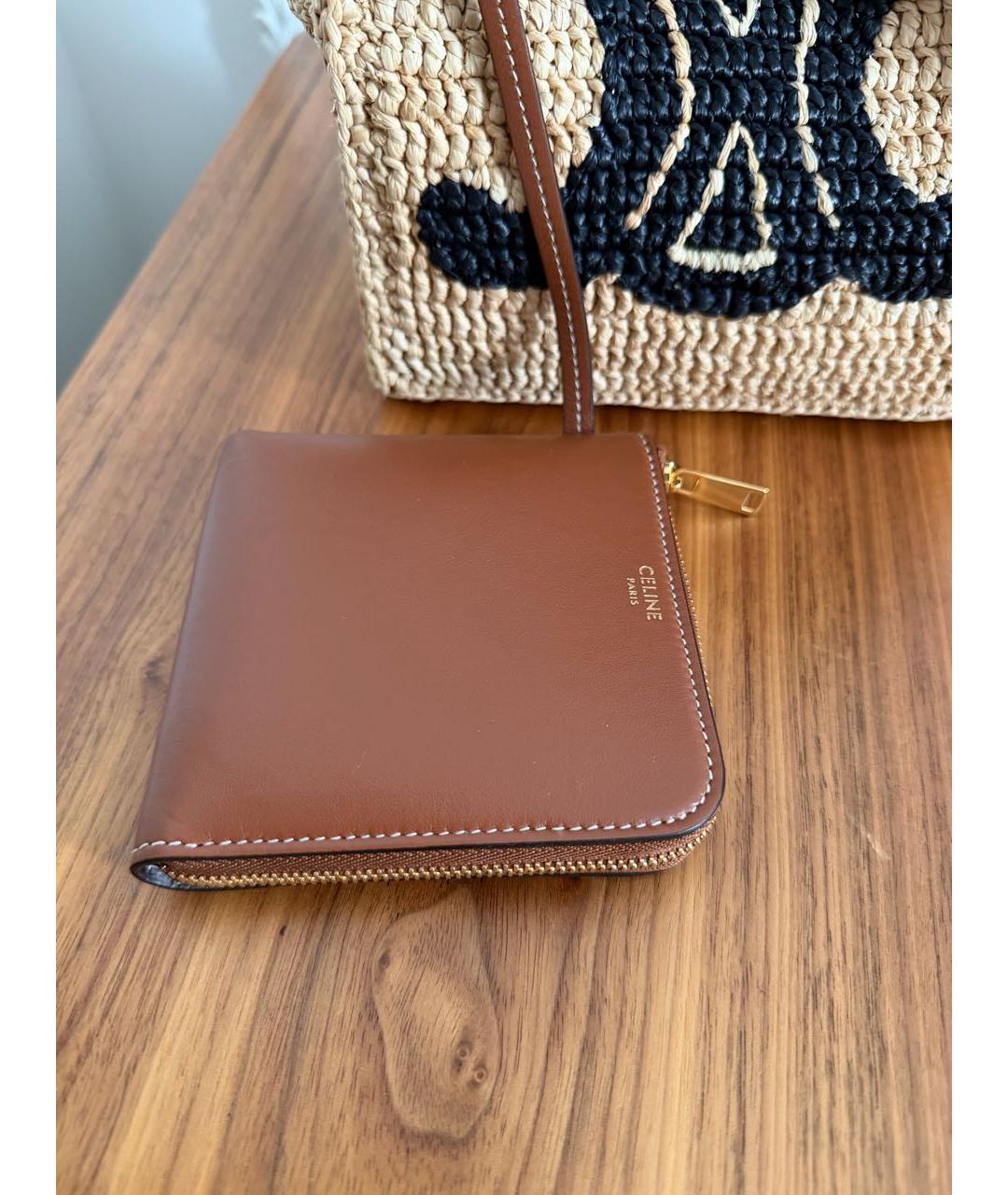 CELINE Пелетеная пляжная сумка, фото 5