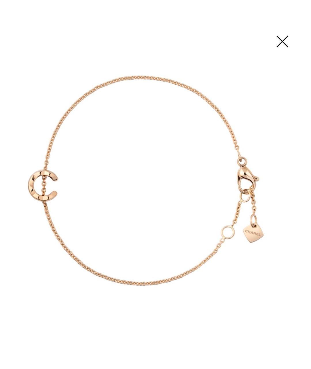 CHANEL Розовый браслет из розового золота, фото 6