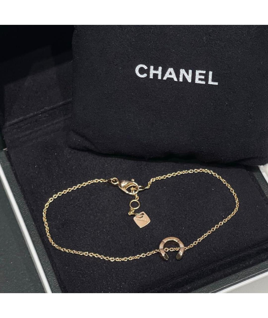 CHANEL Розовый браслет из розового золота, фото 2