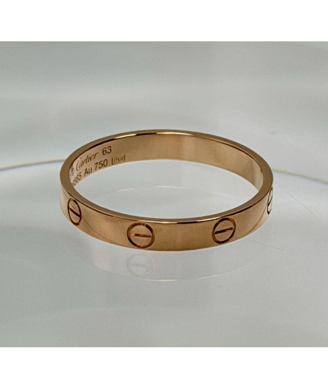 CARTIER Золотое кольцо из розового золота, фото 7