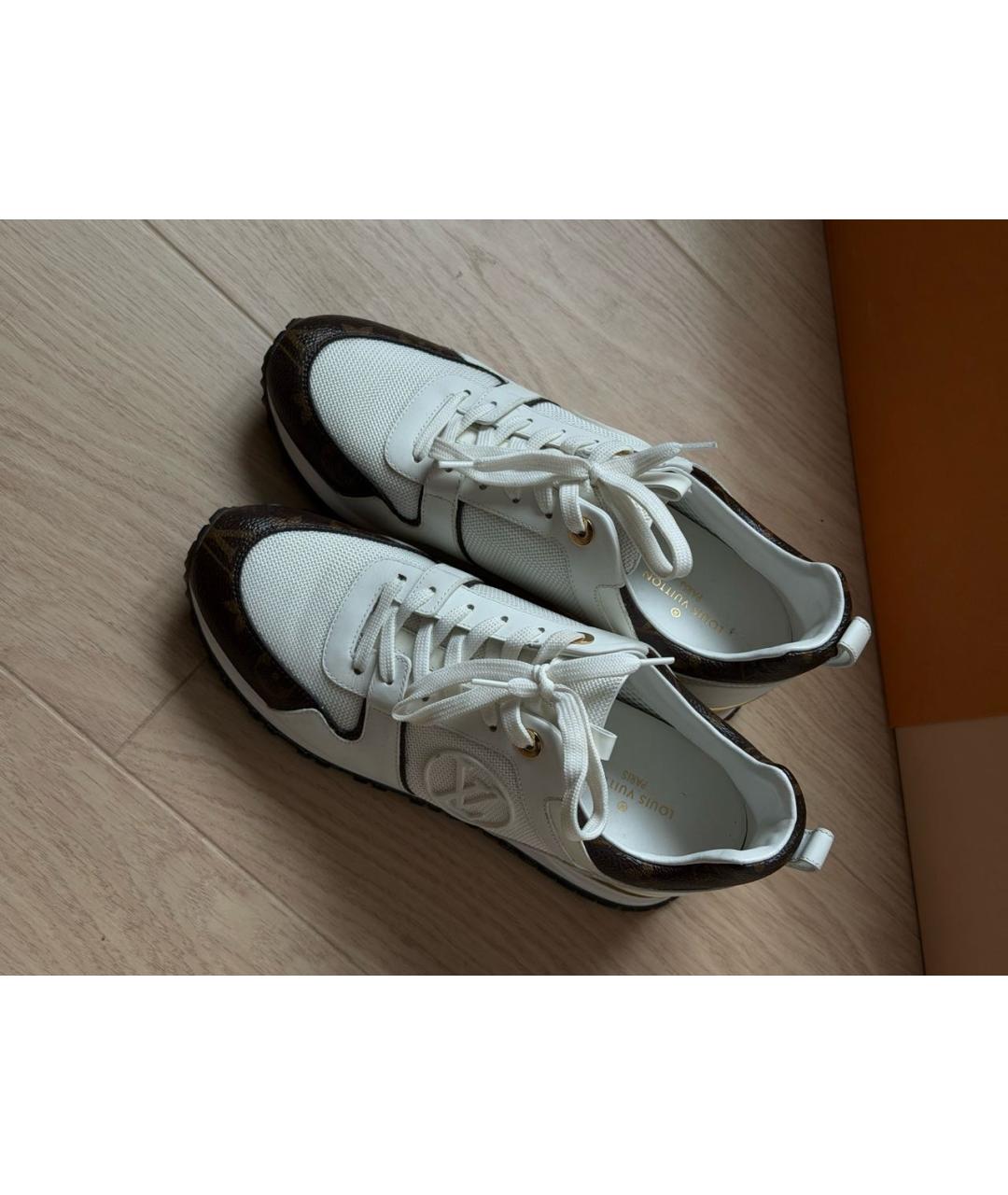 LOUIS VUITTON Белые кроссовки, фото 2