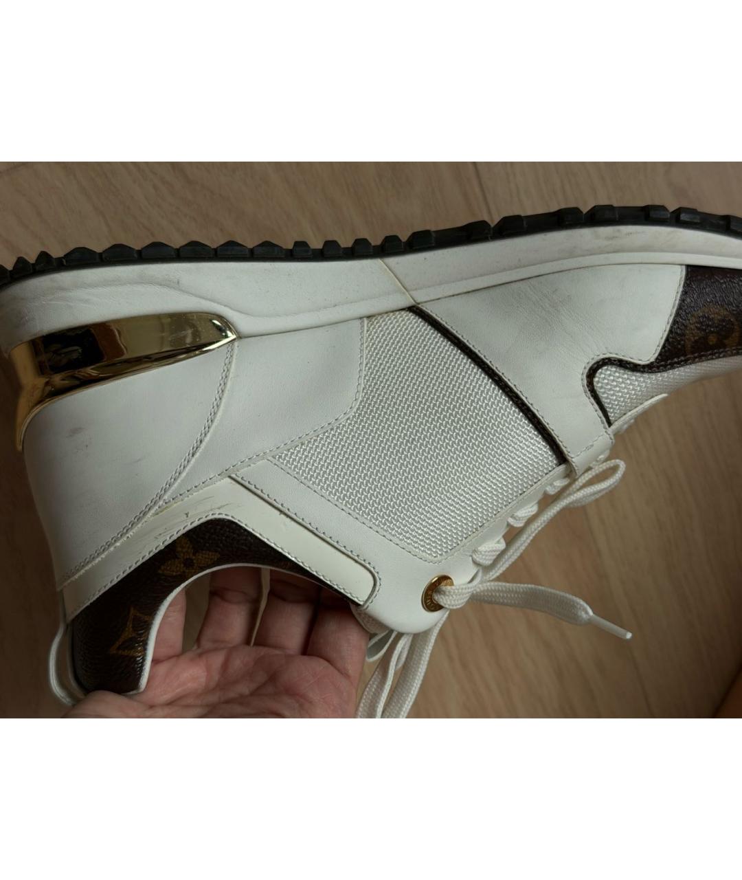 LOUIS VUITTON Белые кроссовки, фото 5