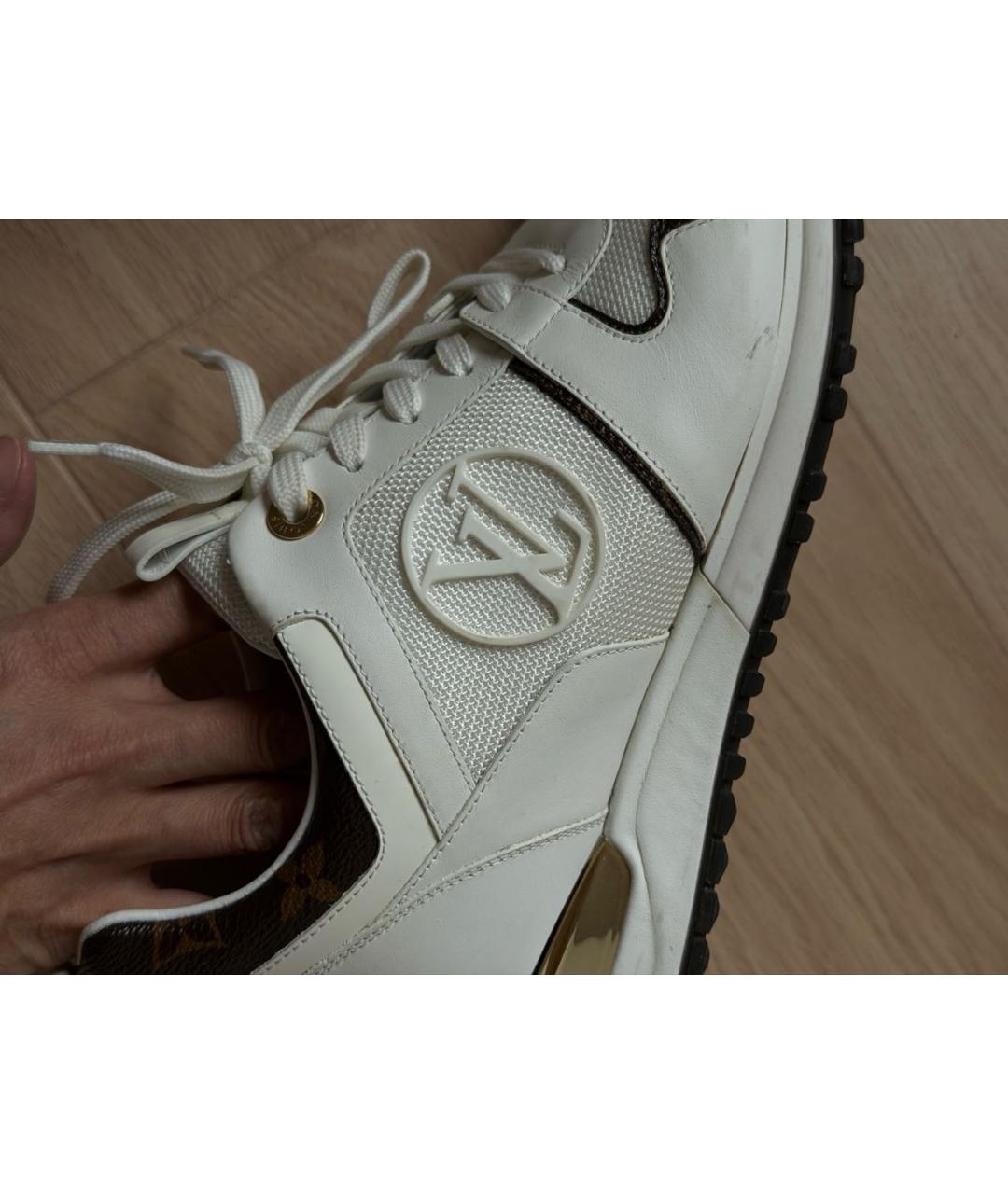 LOUIS VUITTON Белые кроссовки, фото 7