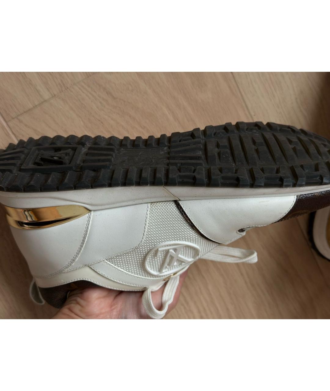 LOUIS VUITTON Белые кроссовки, фото 3