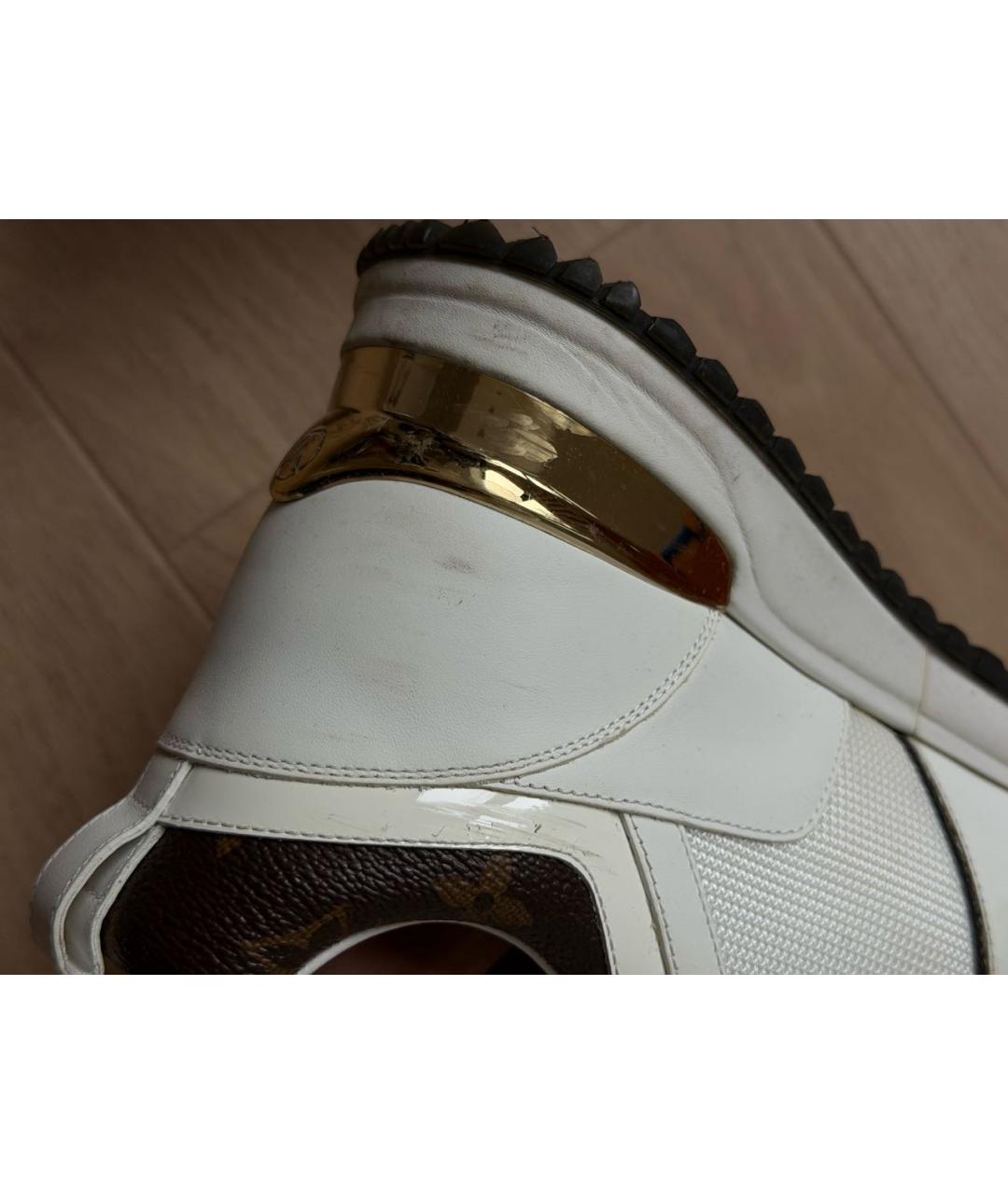 LOUIS VUITTON Белые кроссовки, фото 4